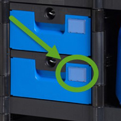 Finestra di ispezione per cassetti