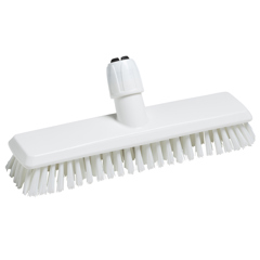 Brosse à récurer 30 cm blanc