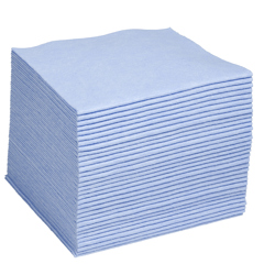 Chiffons non-tissés bleu
