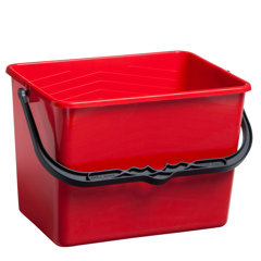 Kunststoffeimer 7 Liter rot
