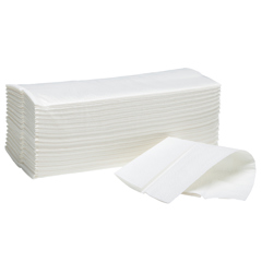 Asciugamano di carta con piaga a C, cellulosa