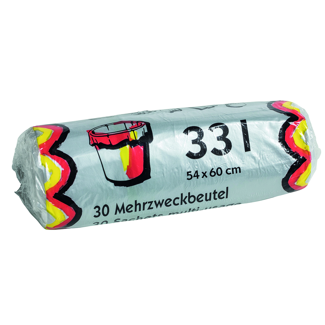 Kehrichtsack 28-35 Liter transparent
