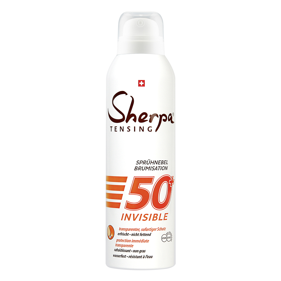 Sherpa Tensing Sprühnebel SPF 50+ INVISIBLE