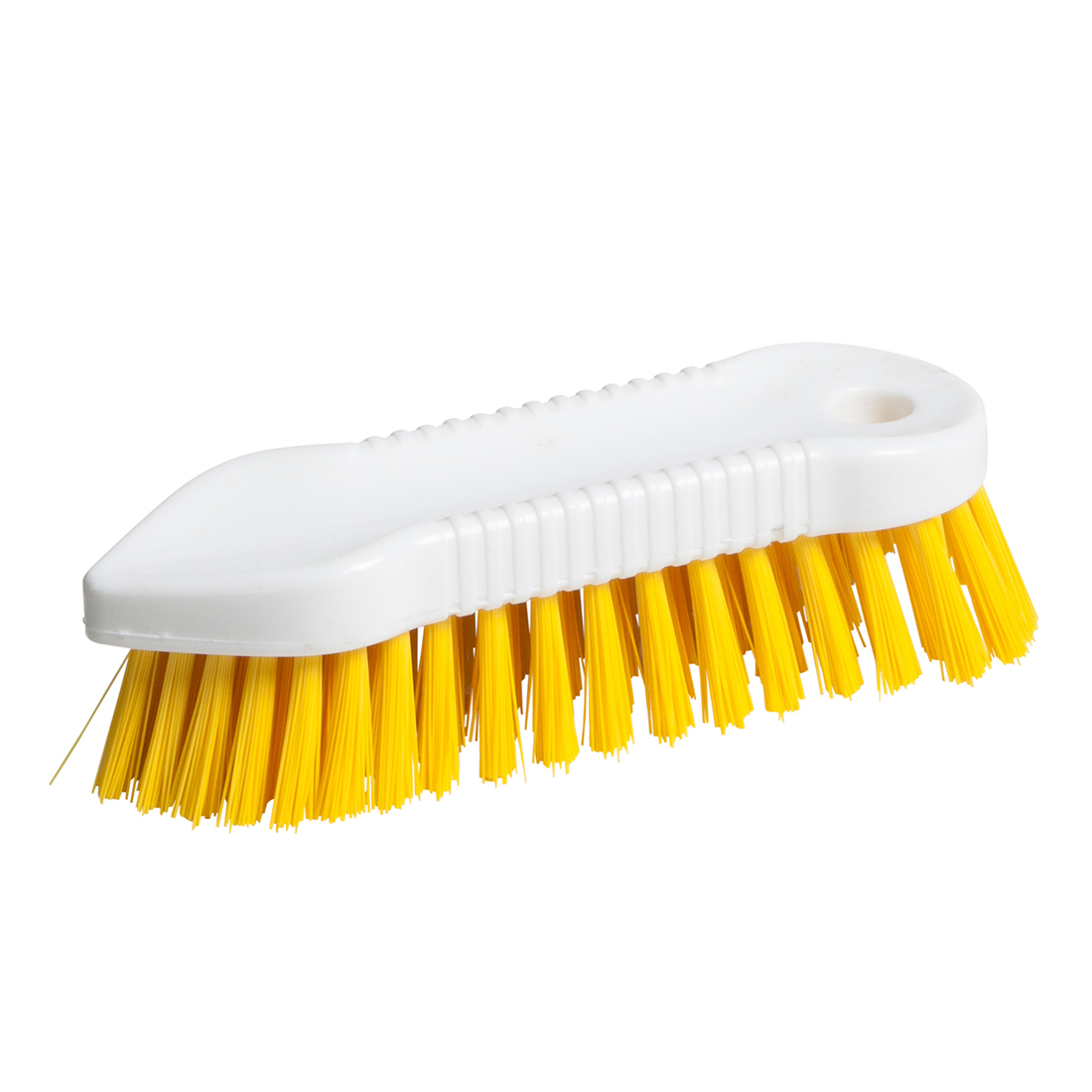 Hygiene-Waschbürste gelb