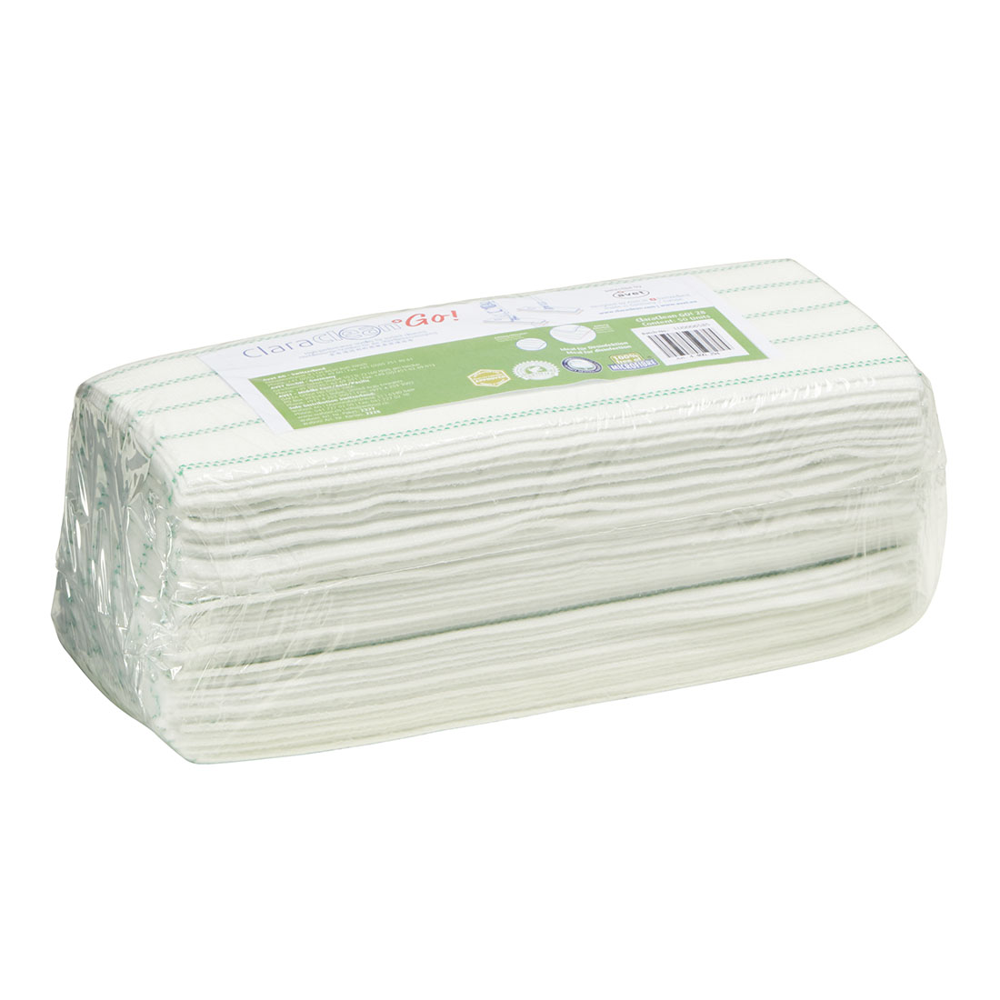 ClaraClean Go! Bodentücher 28 grün
