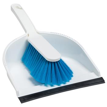 Hygiene-Kehrgarnitur blau