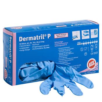 Handschuhe Dermatril P 743 XL