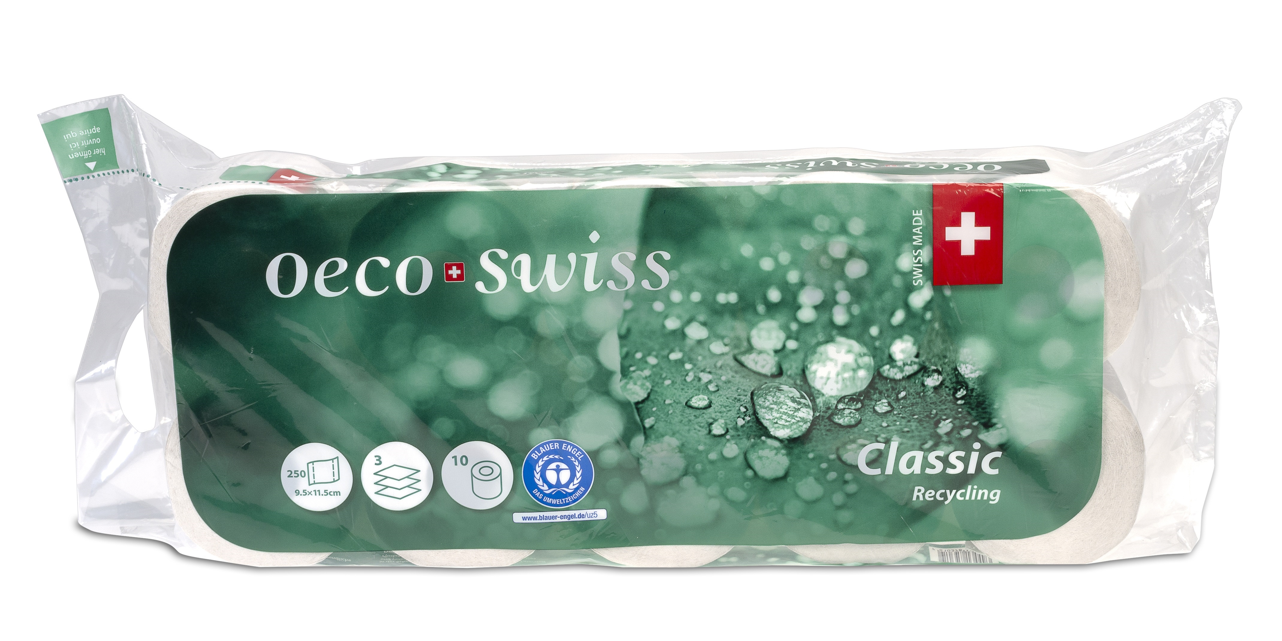 Toilettenpapier, Recycling